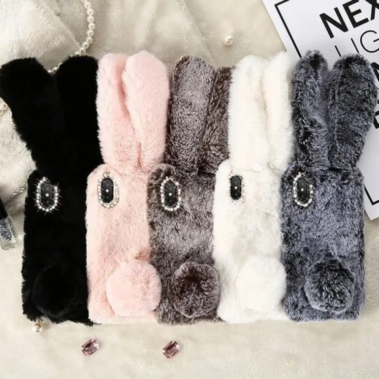 Fuzzy Bunny iPhone Case