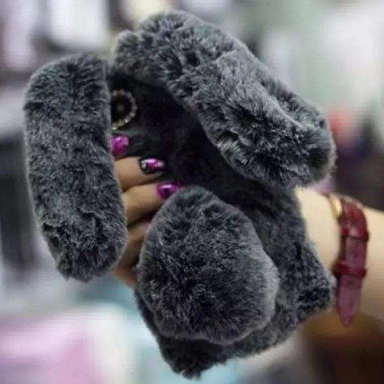Fuzzy Bunny iPhone Case