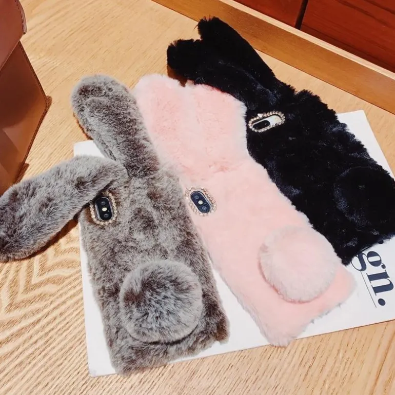 Fuzzy Bunny iPhone Case