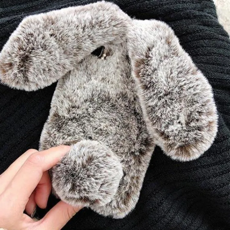 Fuzzy Bunny iPhone Case