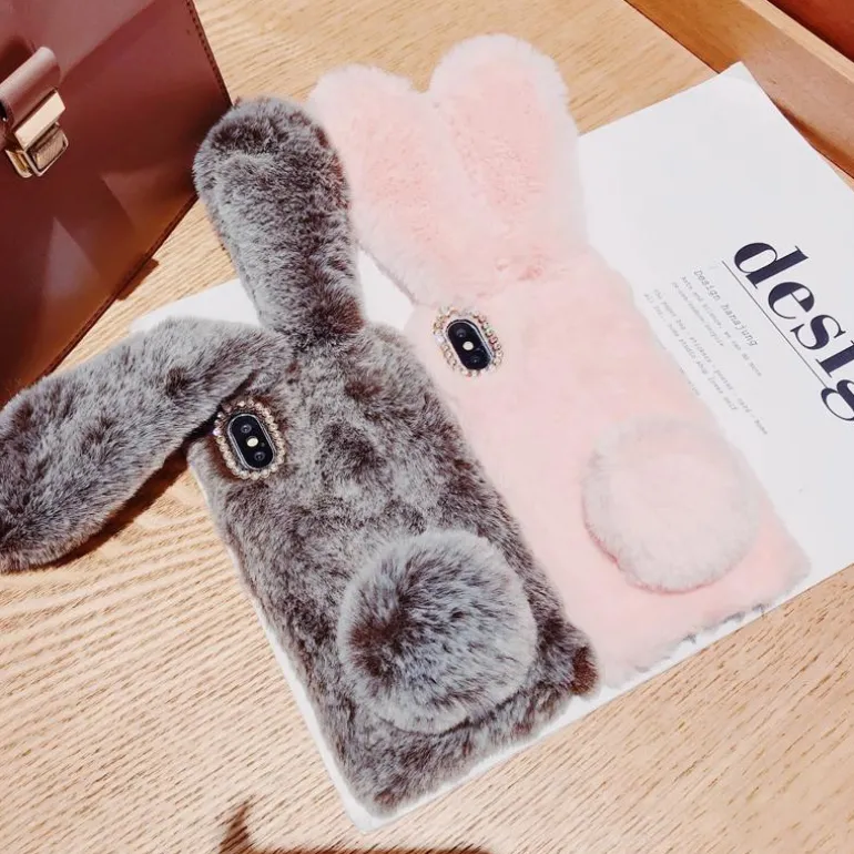 Fuzzy Bunny iPhone Case