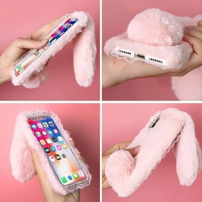 Fuzzy Bunny iPhone Case