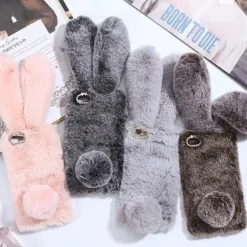 Fuzzy Bunny iPhone Case