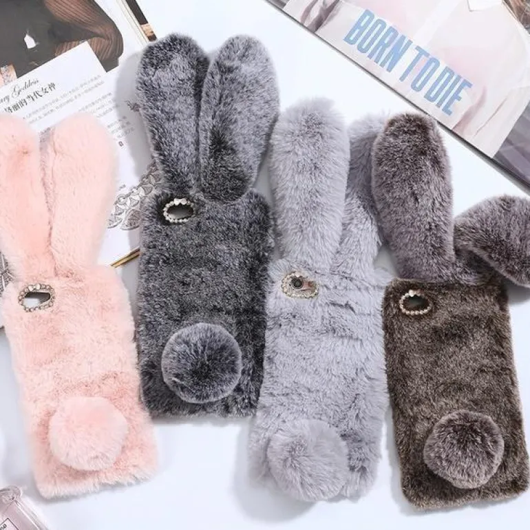 Fuzzy Bunny iPhone Case