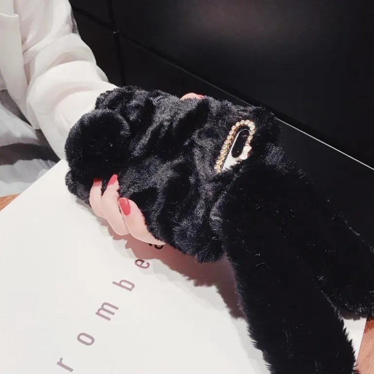Fuzzy Bunny iPhone Case