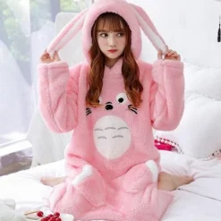 Fuzzy Chinchilla Nightgown
