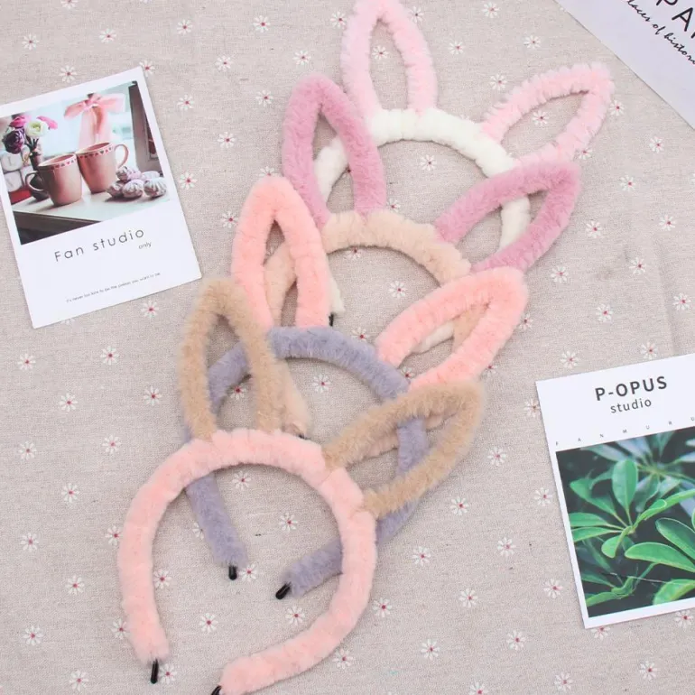 Fuzzy Ear Headbands