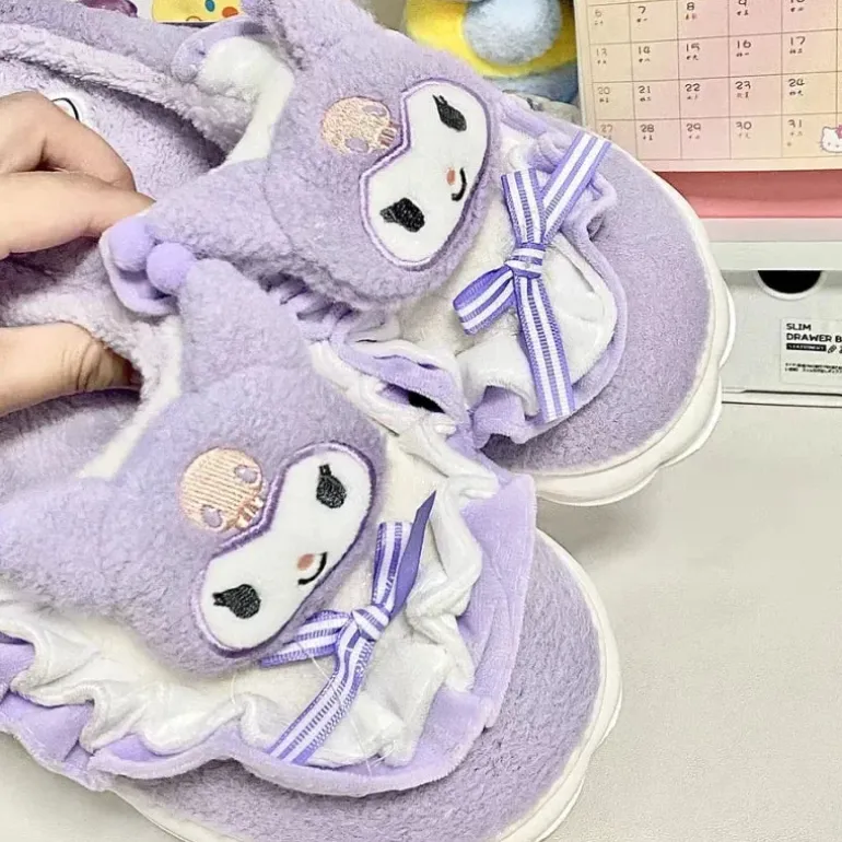 Fuzzy Friends Kawaii Slippers