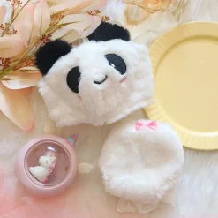 Fuzzy Panda Lingerie Set
