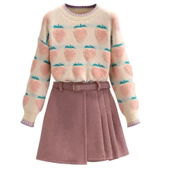 Fuzzy Peaches Floofy Sweater