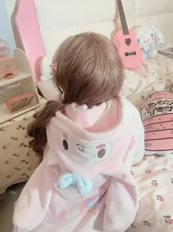 Fuzzy Pink Bunny Nighty