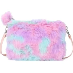 Fuzzy Plush Handbag