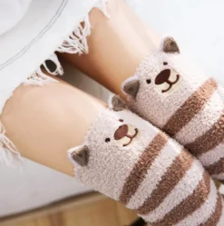 Fuzzy Thigh Highs (15+ Styles)