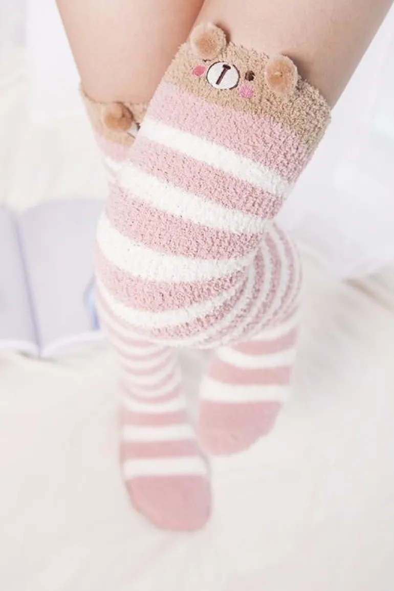 Fuzzy Thigh Highs (15+ Styles)