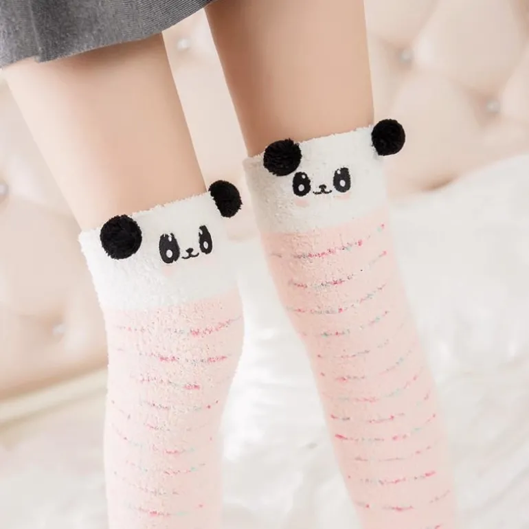 Fuzzy Thigh Highs (15+ Styles)