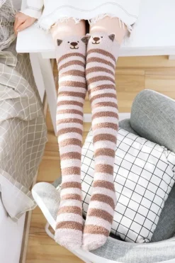 Fuzzy Thigh Highs (15+ Styles)