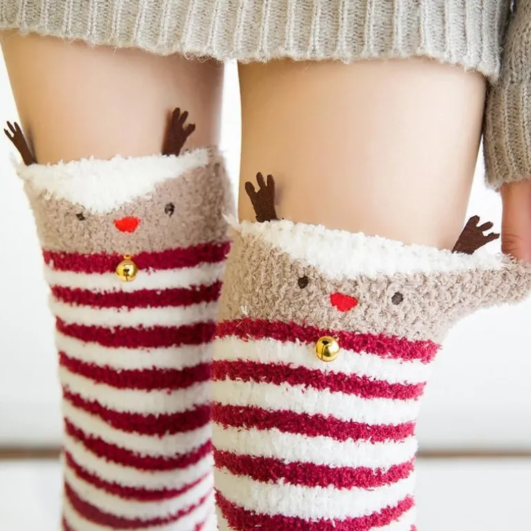 Fuzzy Thigh Highs (15+ Styles)