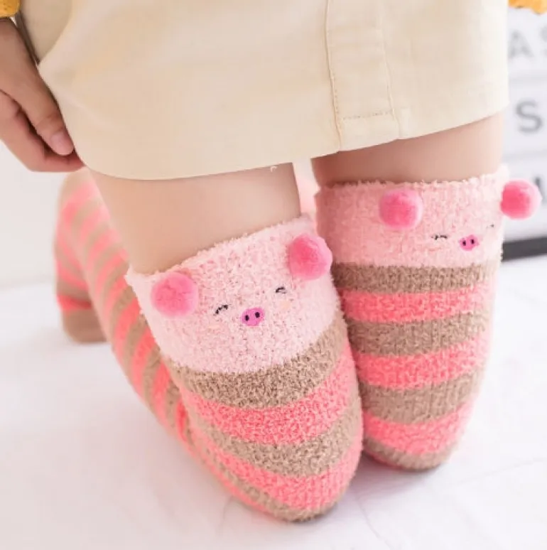 Fuzzy Thigh Highs (15+ Styles)