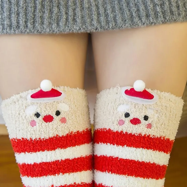 Fuzzy Thigh Highs (15+ Styles)