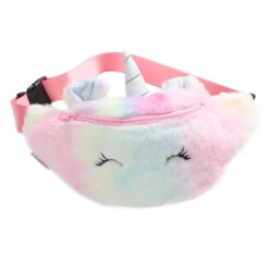 Fuzzy Unicorn Fanny Packs