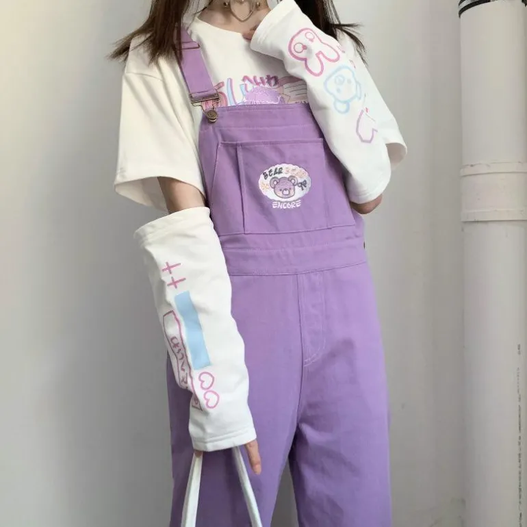 Gaming E-Girl Crop Top With Cuffs
