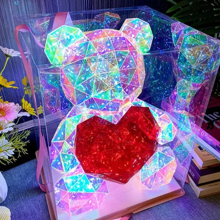 Geometric Lovecore Table Lamp