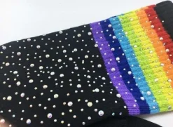 Glitter Rainbow Thigh Highs