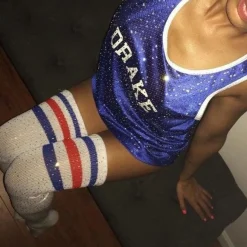 Glitter Rainbow Thigh Highs
