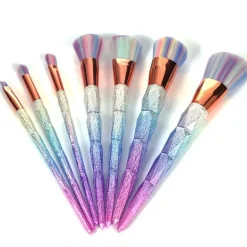 Glitter Rainbow Unicorn Brushes