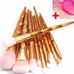 Glitter Rainbow Unicorn Brushes
