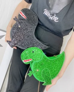Glitter T-Rex Handbag