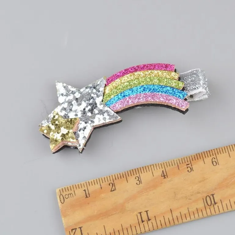 Glitter Unicorn Barettes
