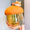 Glittery Kitsune Acorn Mug