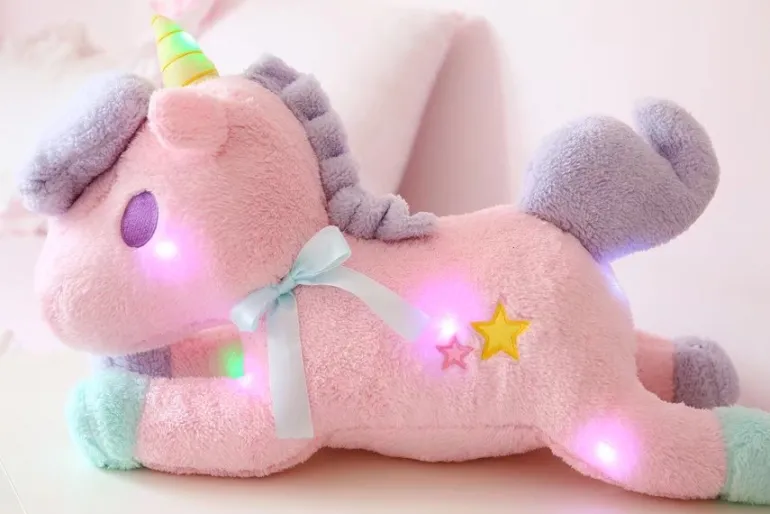Glow In The Dark Unicorn Plush
