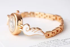 Gold Angel Wing Watch
