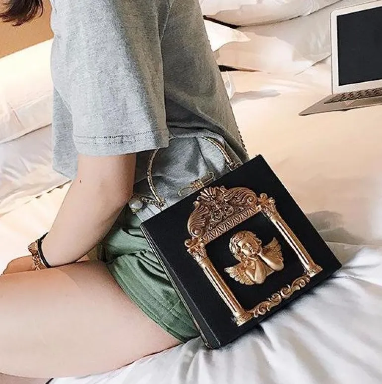 Golden Angel Handbag