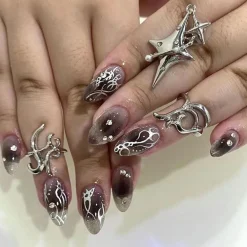 Goth Girl Press On Nails