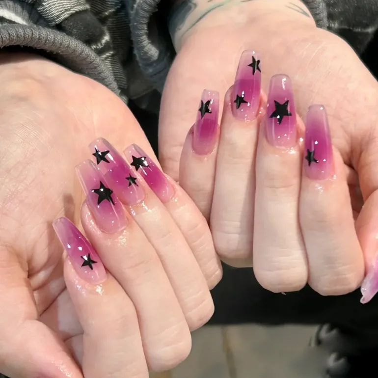 Goth Girl Press On Nails