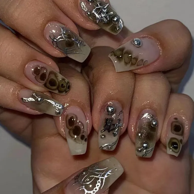 Goth Girl Press On Nails