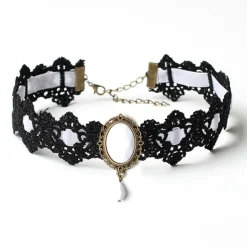 Gothic Lace Choker