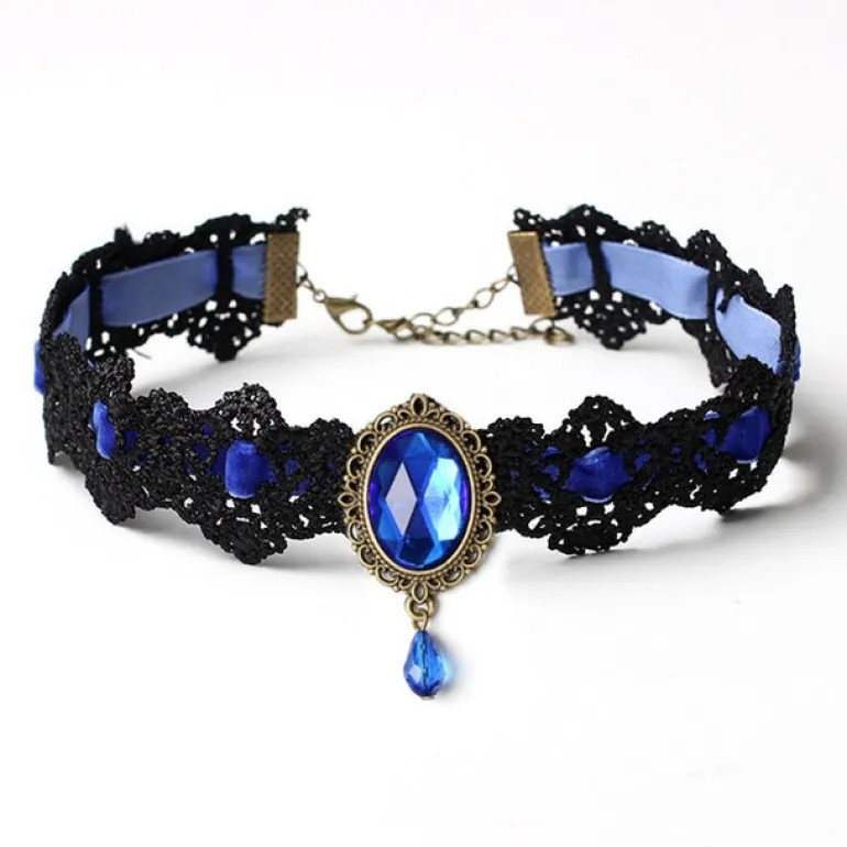 Gothic Lace Choker