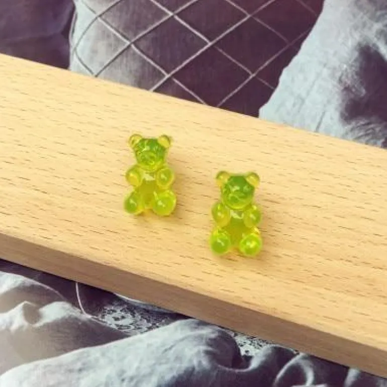 Gummy Bear Stud Earrings