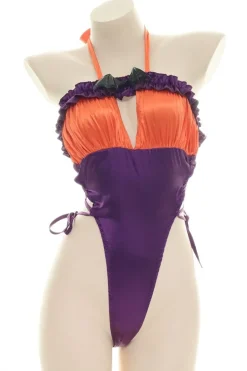 Halloween Ruffled Bodysuit