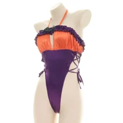Halloween Ruffled Bodysuit