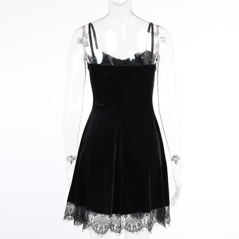 Halloween Velvet Dress