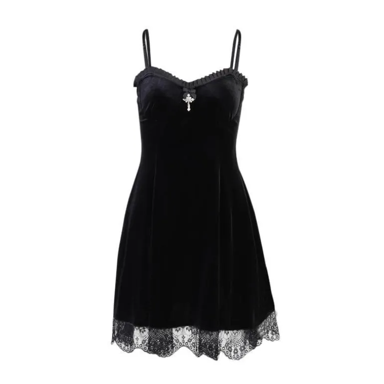 Halloween Velvet Dress