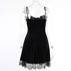 Halloween Velvet Dress