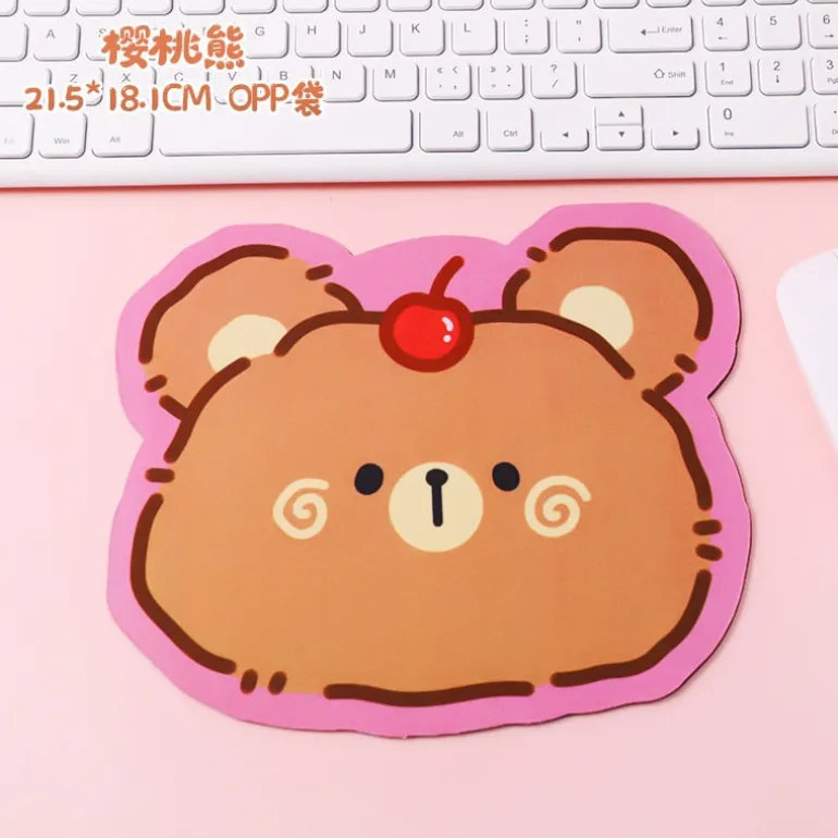 Happy Bear Small Mouse Pads