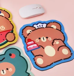 Happy Bear Small Mouse Pads