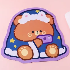Happy Bear Small Mouse Pads